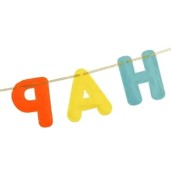 Filt Happy Birthday Guirlande Multi
