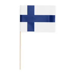 Finland Flag På Pinde