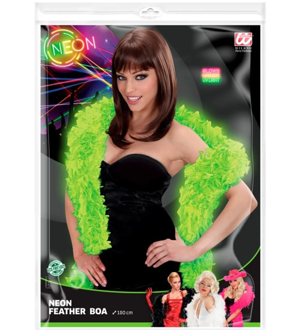 Fjerboa Neongrøn