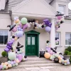 Flagermus Folieballon Lilla