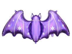 Flagermus Folieballon Lilla