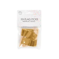 Flag Kagepinde Guld