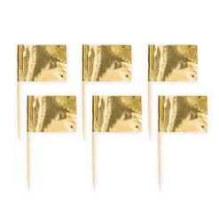 Flag Kagepinde Guld