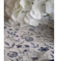 Floral Bordløber Blå