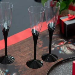 Flute Skrå Champagneglas Hvid