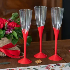 Flute Skrå Champagneglas Oliven