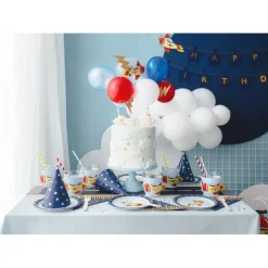 Flyvemaskine Happy Birthday Guirlande