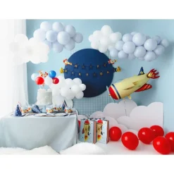 Flyvemaskine Happy Birthday Guirlande