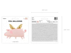 Flyvende Gris Folieballon