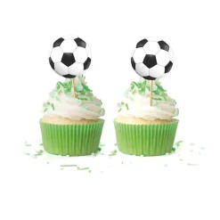 Fodbold Kagepinde Sort/Hvid