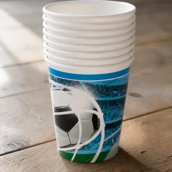 Fodbold Papkrus Blå