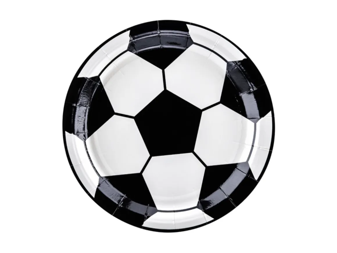 Fodbold Paptallerkener