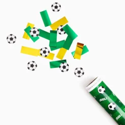 Fodbold GOAL! Konfettikanon Grøn/Gul