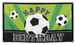 Fodbold Happy Birthday Banner