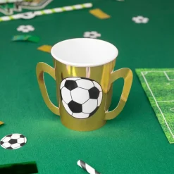 Fodbold Papkrus Med Hanke Guld