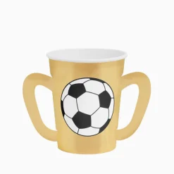 Fodbold Papkrus Med Hanke Guld