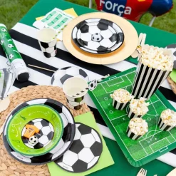 Fodbold Papkrus Sort/Hvid