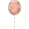 Folieballon 50 År Lush Blush