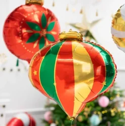 Folieballon Ovalt Juleornament
