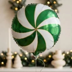 Folieballon Slik Grøn