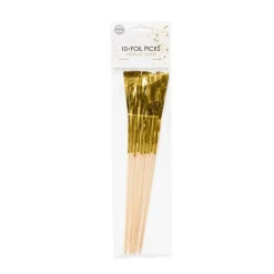 Folie Cocktailpinde Guld