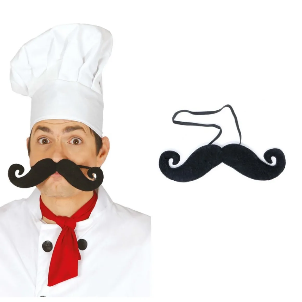Fransk Skurk Moustache