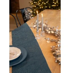 Frosted Bordløber Blå