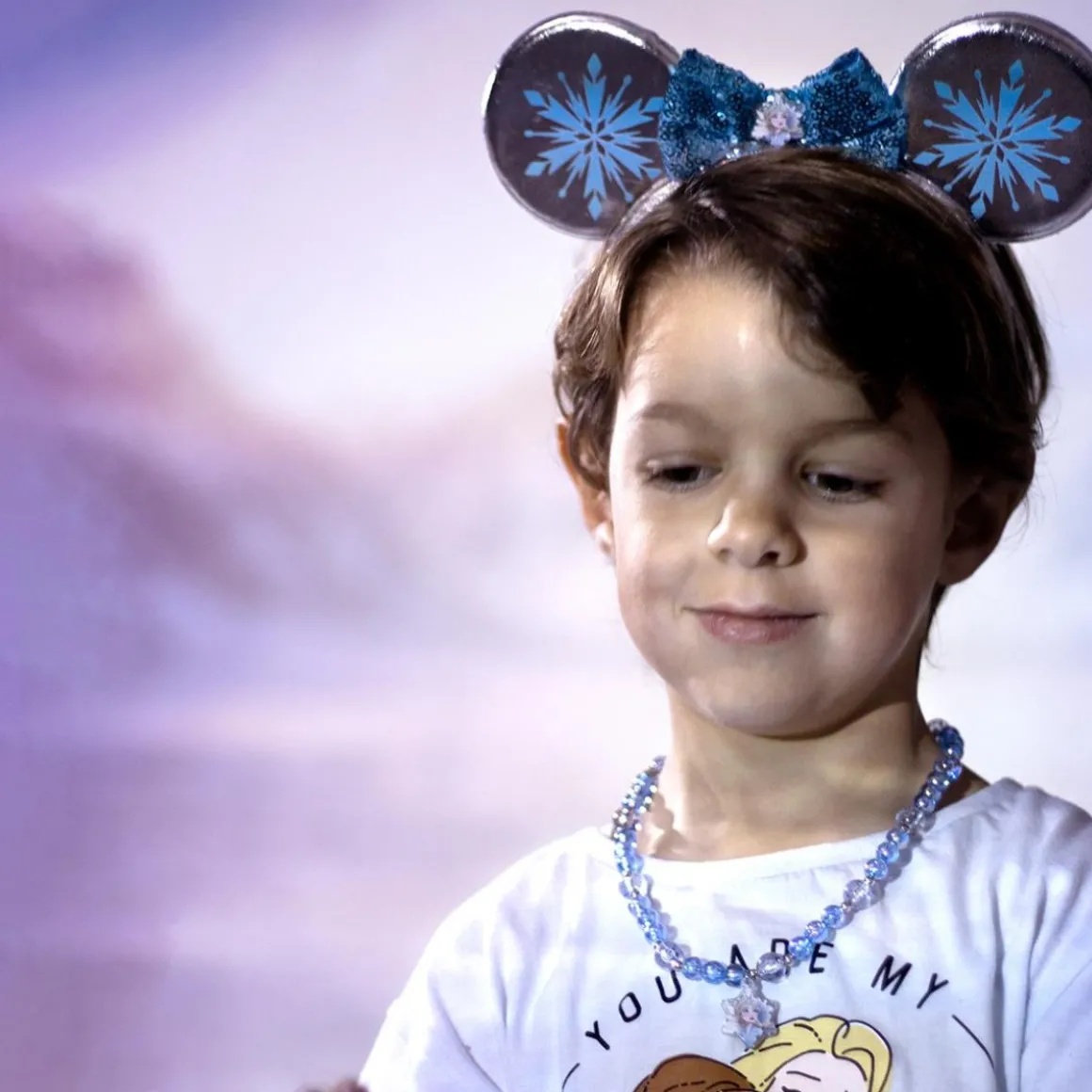 Frozen® Halskæde & Armbånd Blå