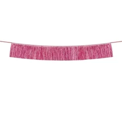 Frynseguirlande Pink