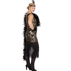 Frynset Glamour Charlestonkjole