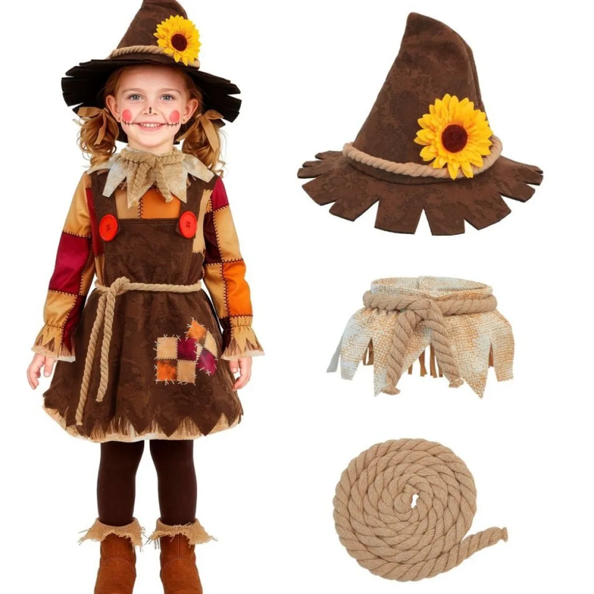 Fugleskræmsel Babykostume