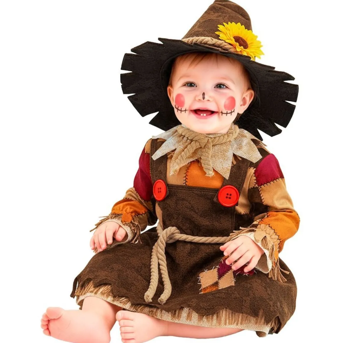 Fugleskræmsel Babykostume