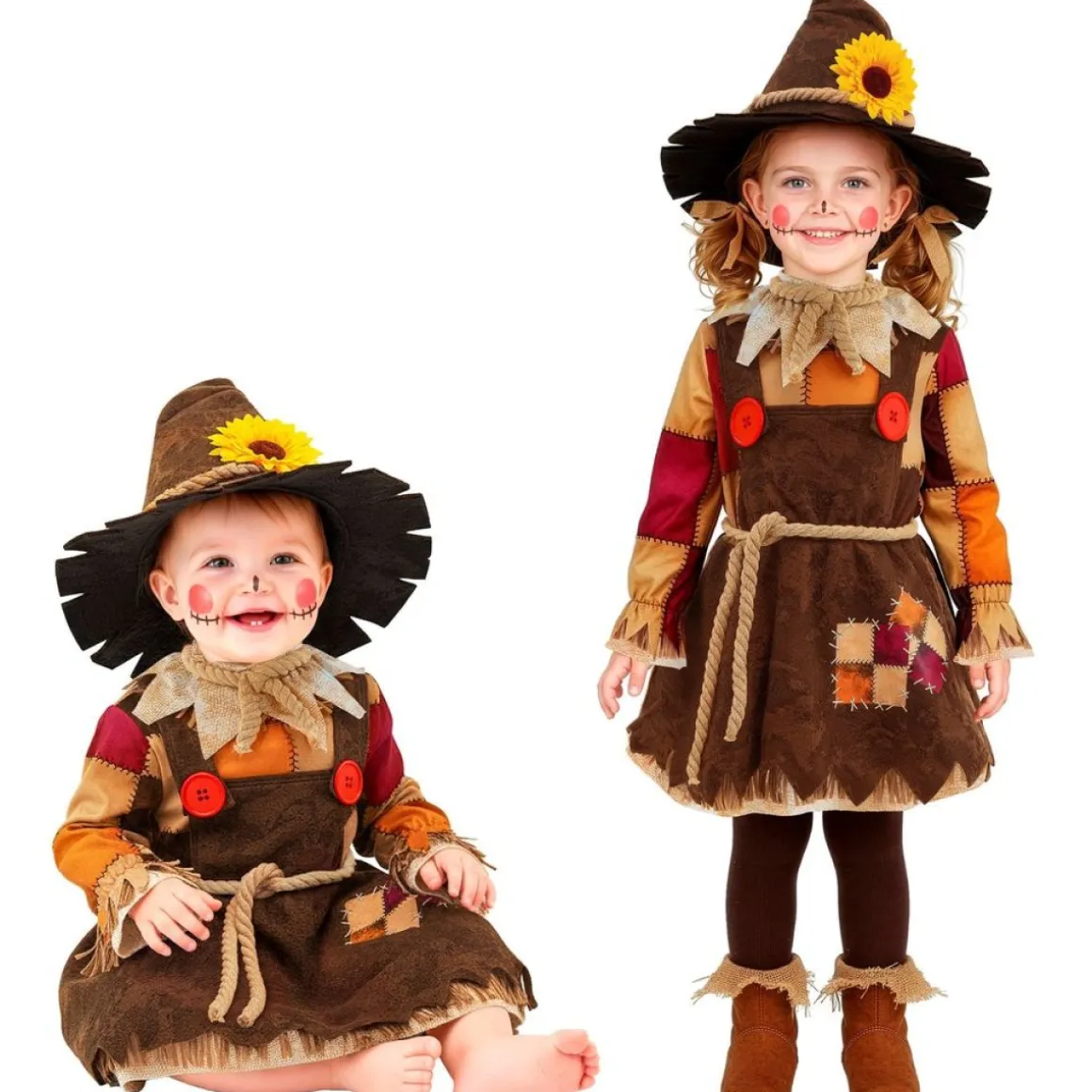 Fugleskræmsel Babykostume