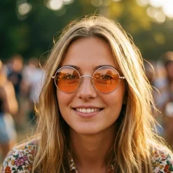 Funky Hippie Briller Orange