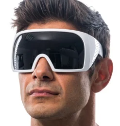 Futuristiske Space Briller Hvid