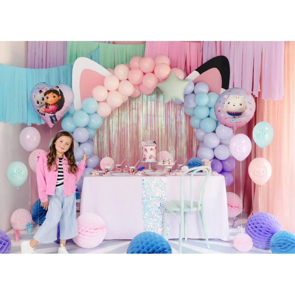 Gabbys Dukkehus® Hjerte Folieballon