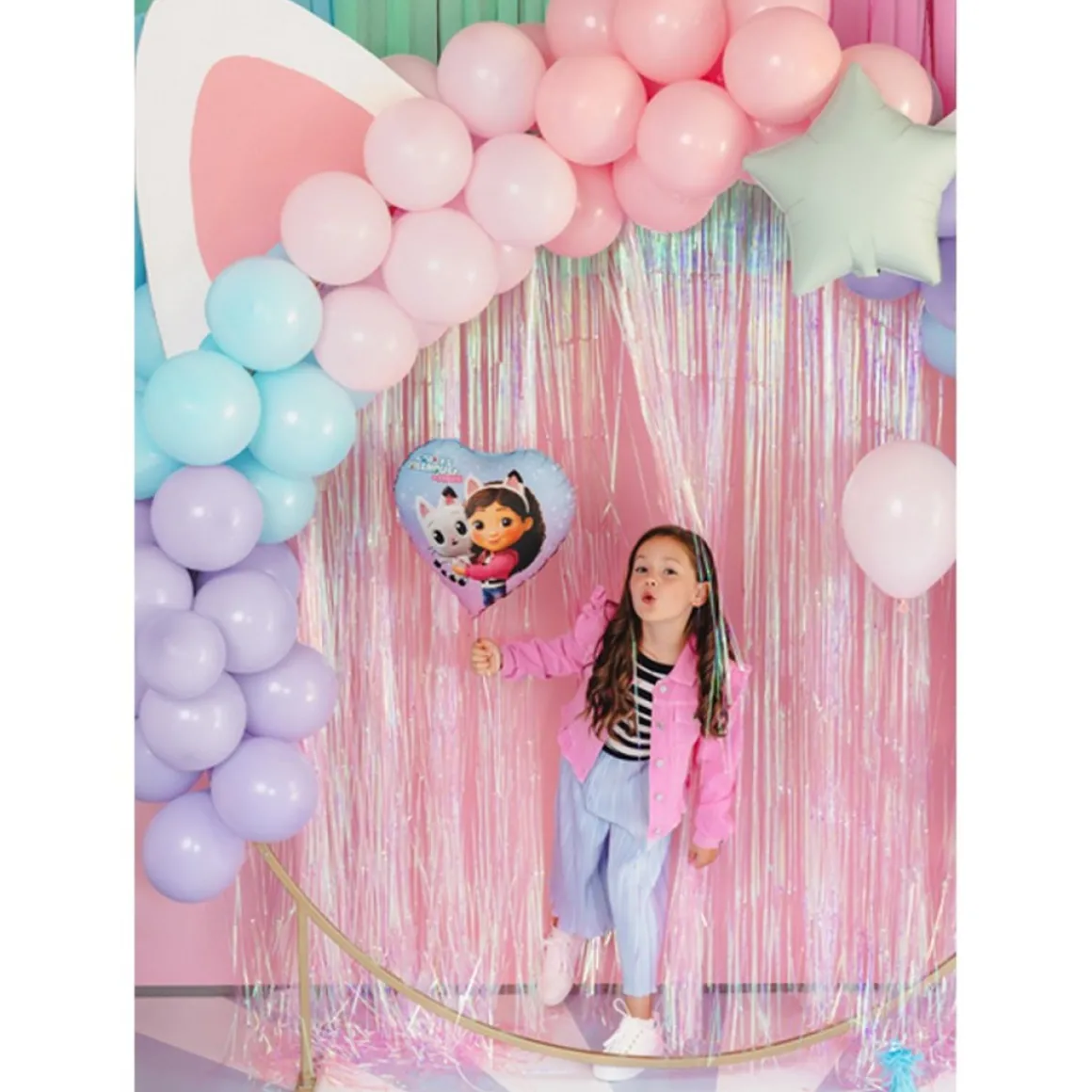 Gabbys Dukkehus® Hjerte Folieballon