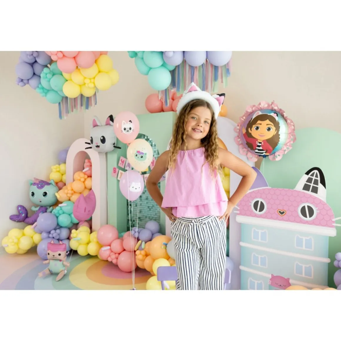 Gabbys Dukkehus® Rund Folieballon