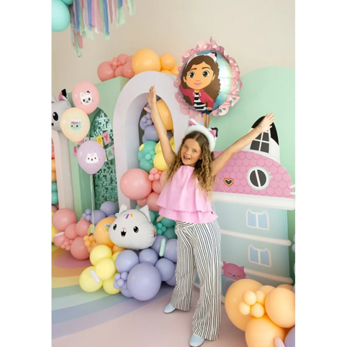 Gabbys Dukkehus® Rund Folieballon