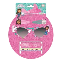 Gabbys Dukkehus® Solbrille & Hårtilbehør Sæt Lyserød