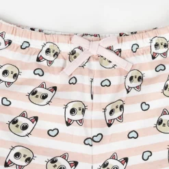 Gabby's Dollhouse® Kort Pyjamas Lyserød