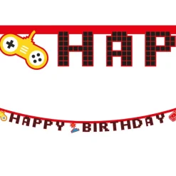 Gaming Happy Birthday Papirbanner
