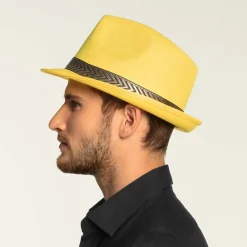Gangster Fedora Neongul