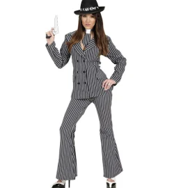 Gangster Kvinde Kostume