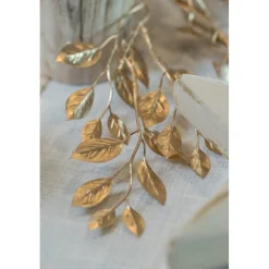 Gardenia Bladguirlande Guld