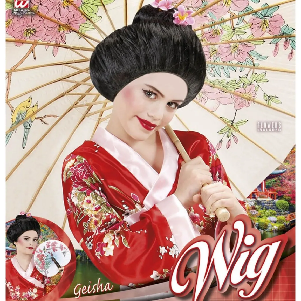 Geisha Børneparyk Sort