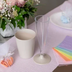 Genanvendelige Plastkrus Hvid