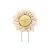 Gående Blomst Folieballon Lys Beige