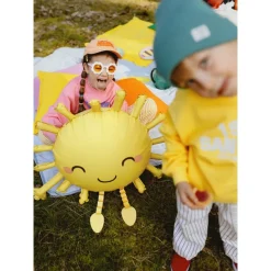 Gående Sol Folieballon