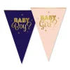 Gender Reveal Guirlande Blå/Lyserød